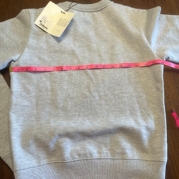 NWT Maison Kitsuné Parisien Mirror Crew Sweater xs oversized - Picture 3 of 3